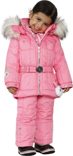 POIVRE BLANC-Veste Poivre Blanc 1005 Glory Pink Fille-2