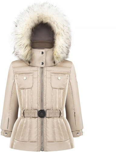 POIVRE BLANC-Veste Poivre Blanc 1005 Glow Nacre White Fille-0