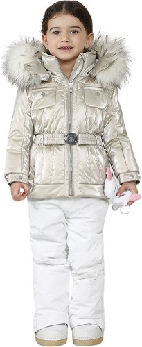 POIVRE BLANC-Veste Poivre Blanc 1005 Glow Nacre White Fille-2