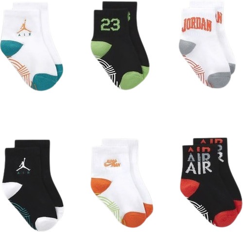 JORDAN-Chaussettes Jordan grip pack de 6 pour enfant-0