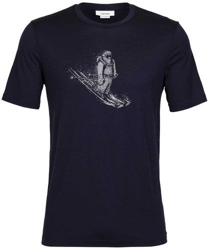 ICEBREAKER-T-shirt manches courtes tech lite ii tee skiing-2