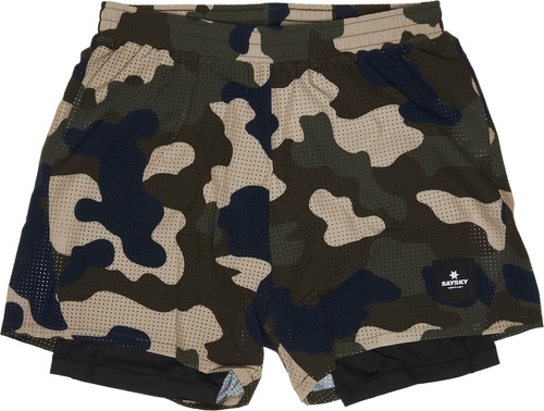 Saysky-Saysky Camo 2 In 1 Shorts Woodland Camo-0