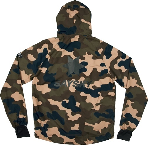 Saysky-Saysky Camo Pace Jacket Woodland Camo-2