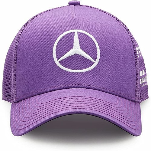 MERCEDES AMG PETRONAS MOTORSPORT-Casquette Plate Mercedes-AMG Petronas Motorsport Team F1 Lewis Hamilton Officiel Formule 1-3