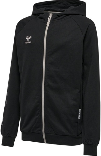 HUMMEL-Sweatshirt à capuche zippé coton enfant Hummel Move Grid-0