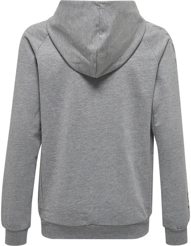 HUMMEL-Sweatshirt à capuche zippé coton enfant Hummel Move Grid-1