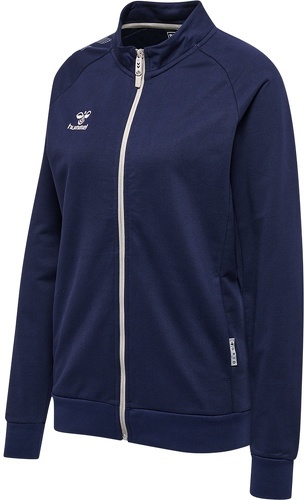 HUMMEL-hmlMOVE GRID COTTON ZIP JACKET WOMAN-0