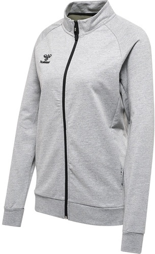 HUMMEL-Veste de survêtement zippée en coton femme Hummel Move Grid-0