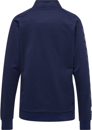 HUMMEL-hmlMOVE GRID COTTON ZIP JACKET WOMAN-1