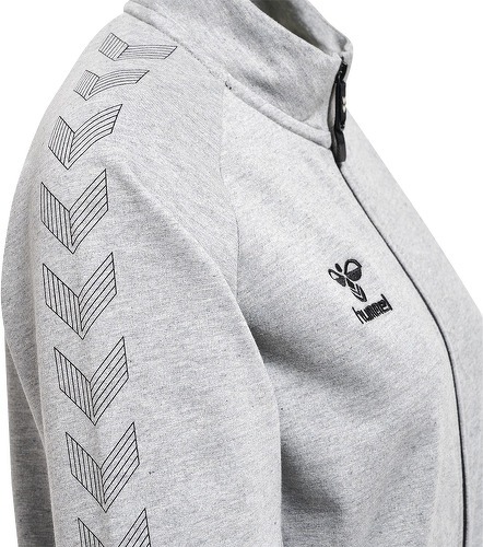 HUMMEL-Veste de survêtement zippée en coton femme Hummel Move Grid-3