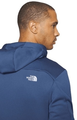 THE NORTH FACE-Sweat zippé The North Face homme MERAK bleu-3