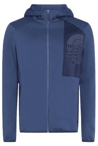 THE NORTH FACE-Sweat zippé The North Face homme MERAK bleu-4