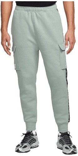 NIKE-Nike pantalon de jogging Sportswear Repeat Fleece Cargo BB gris/blanc-0