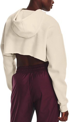 UNDER ARMOUR-UA Pjt Rck Crop Flce Hdy-WHT-1