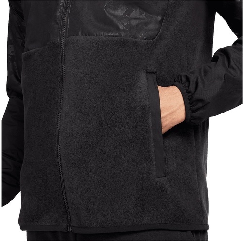 NIKE-Veste à capuche Barça Woven Noir-4
