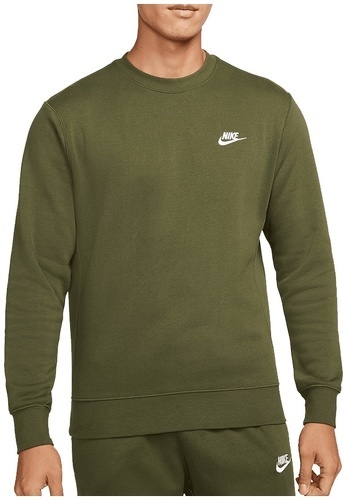 NIKE-Pullover Nike Sportswear Club Crew BB vert foncé-0