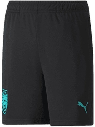PUMA-Short d'entraînement Puma Autriche Casual pour enfants noir/menthe-0
