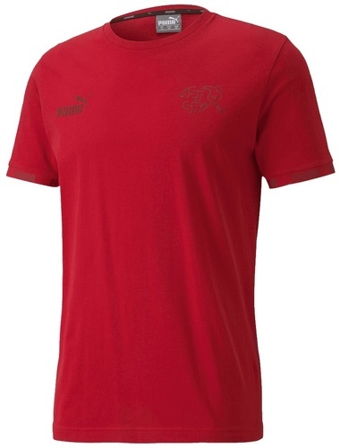 PUMA-T-shirt de supporter Puma Suisse Ftbl Culture rouge-0