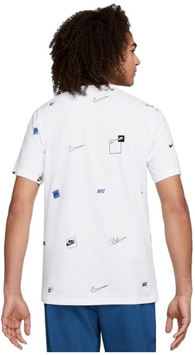 NIKE-T-shirt Nike Sportswear Logo blanc-1