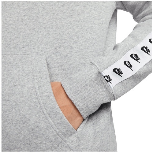 NIKE-Survêtement Nike  Sportswear Sport Essential Club Fleece GX gris/blanc-3
