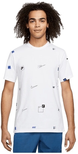 NIKE-T-shirt Nike Sportswear Logo blanc-image-1