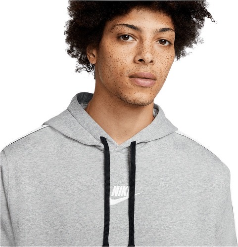 NIKE-Survêtement Nike  Sportswear Sport Essential Club Fleece GX gris/blanc-1