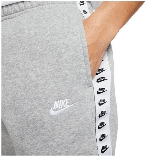 NIKE-Survêtement Nike  Sportswear Sport Essential Club Fleece GX gris/blanc-4
