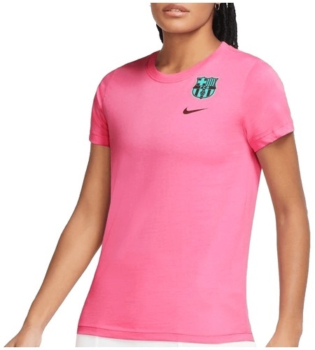 NIKE-T-shirt de supporter Nike du FC Barcelone pour femmes Evergreen rose/bleu-image-1