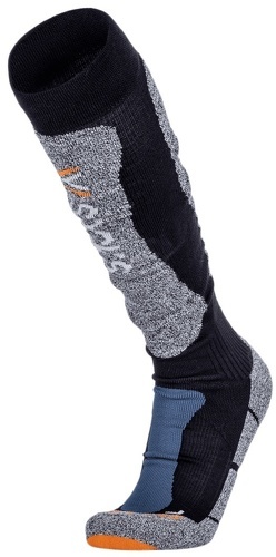 X-BIONIC-Chaussettes hautes X-Bionic  X-Socks Skiing Light bleu foncé/gris-0