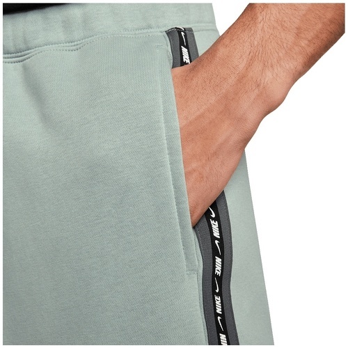 NIKE-Nike pantalon de jogging Sportswear Repeat Fleece Cargo BB gris/blanc-1
