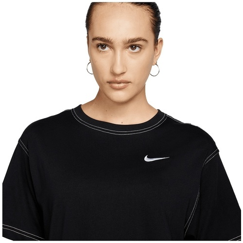 NIKE-Robe Femme Nike Sportswear Swoosh noir-2