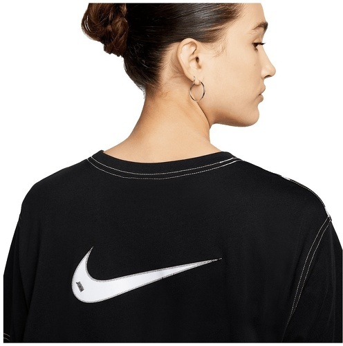 NIKE-Robe Femme Nike Sportswear Swoosh noir-3