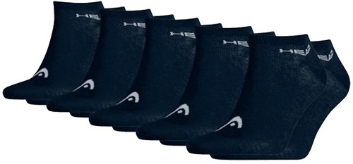 HEAD-Lot de 5 paires de chaussettes sneakers bleu fonce-image-1