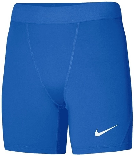 NIKE-Short fonctionnel femme Nike Pro Dri-FIT Strike bleu/blanc-0