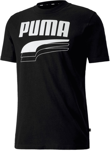 PUMA-T-shirt Puma Rebel Bold Tee noir/blanc-image-1