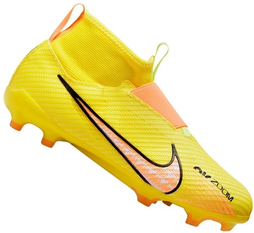 NIKE-Chaussure de football pour enfants Nike Zoom Mercurial Superfly IX Pro FG jaune-image-1