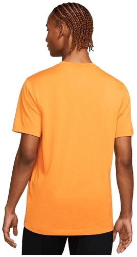 NIKE-Maillot de course Nike Dri-FIT Trail orange/blau-1
