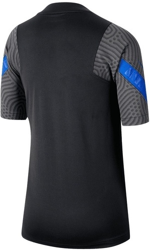 NIKE-T-shirt d’entraînement Nike Pays-Bas pour enfant Breathe Strike Top noir/bleu clair-1