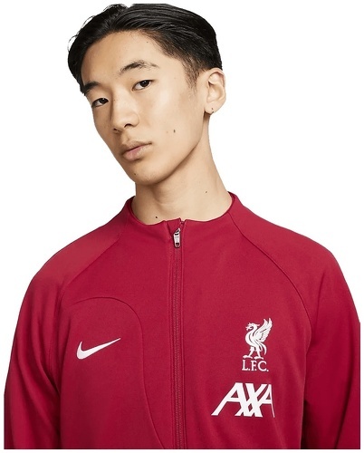 NIKE-Veste d'entraînement Nike Liverpool FC Academy Pro rouge-2