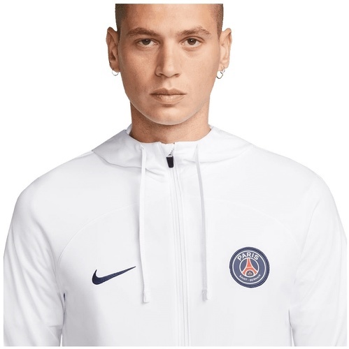 NIKE-Survêtement Nike Paris St. Germain Strike blanc-2