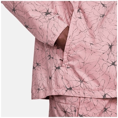 NIKE-Veste de course à pied Nike Repel UV D.Y.E rose-3