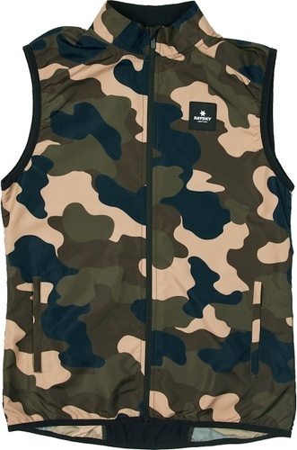 Saysky-Saysky Camo Pace Vest Woodland Camo-2