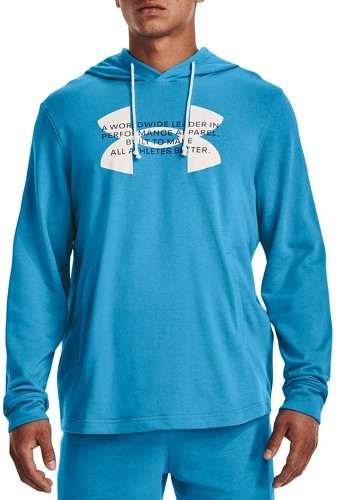 UNDER ARMOUR-Rival Terry logo Sweat à capuche-0
