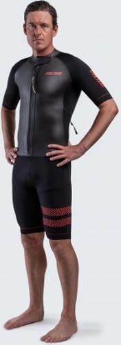 Colting-Combinaison SWIMRUN COLTING WETSUITS GO - BLACK-4