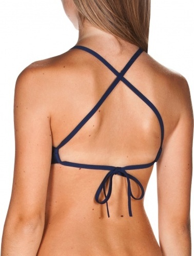 ARENA-Haut de Maillot 2 pièces ARENA Solid Top Navy-3