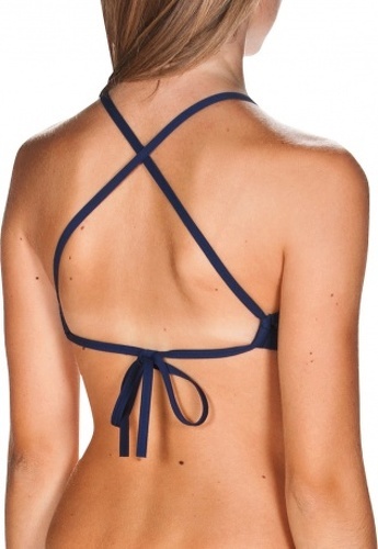 ARENA-Haut de Maillot 2 pièces ARENA Solid Top Navy-4