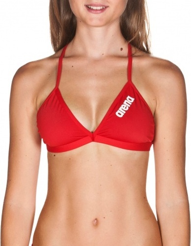 ARENA-Haut de Maillot 2 pièces ARENA Solid Top Red-0
