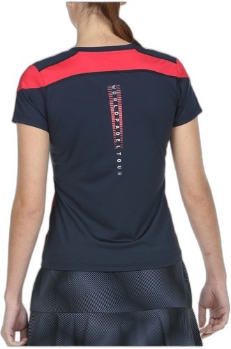 BULLPADEL-TSHIRT BULLPADEL WPT ROLLAZ CARMESI FLUO FEMME-3