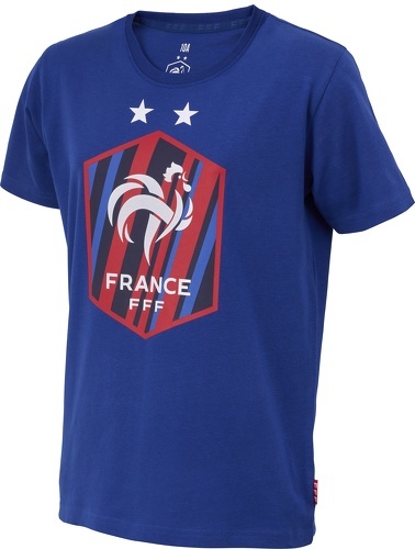 FFF-T-shirt enfant FFF - Collection officielle Equipe de France de Football - Taille 4 ans-0