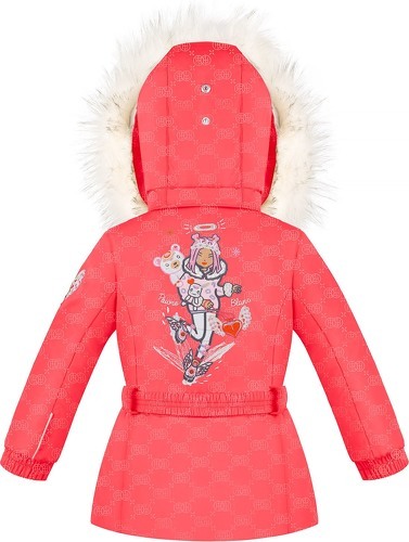 POIVRE BLANC-Veste Poivre Blanc 1003 Embo Techno Red Fille-1